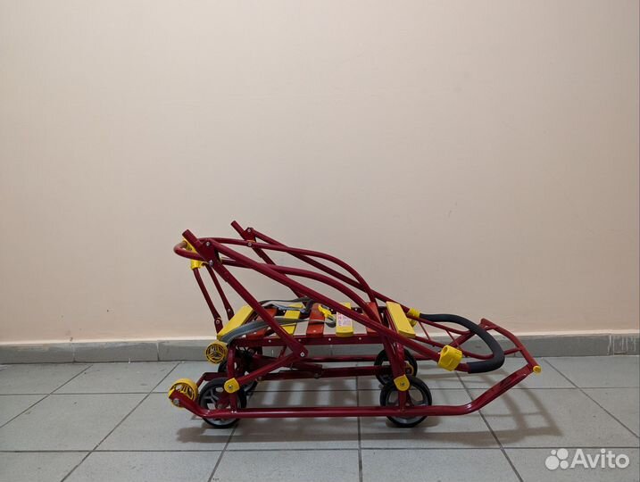 Санки (складные для авто, колеса выдвижные)