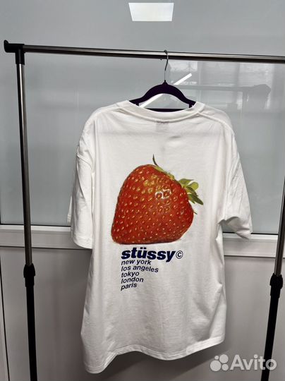 Футболка stussy strawberry s-xl