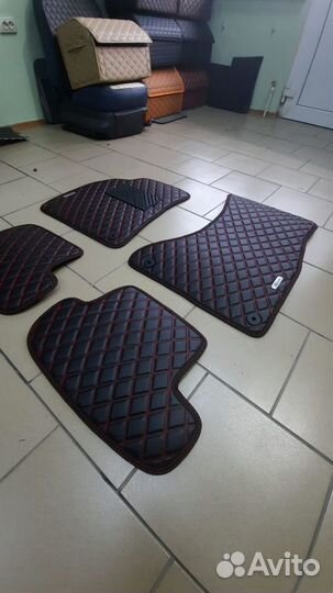 Коврики из экокожи для volvo S80