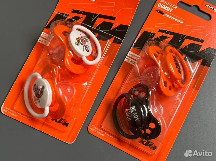 Соски пустышки KTM