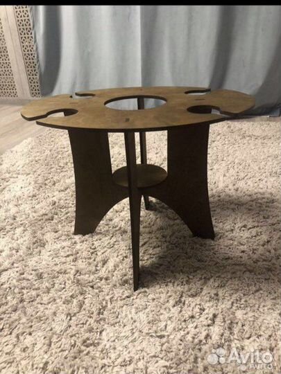 Подставка для бутылок и фужеров