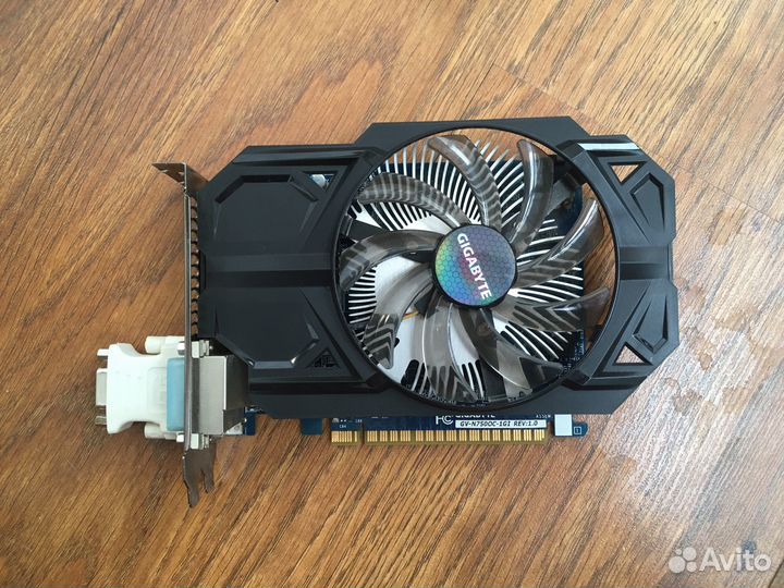 Видеокарта gigabyte gtx 750ti 1gb