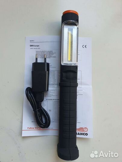 Фонарик аккумуляторный bahco