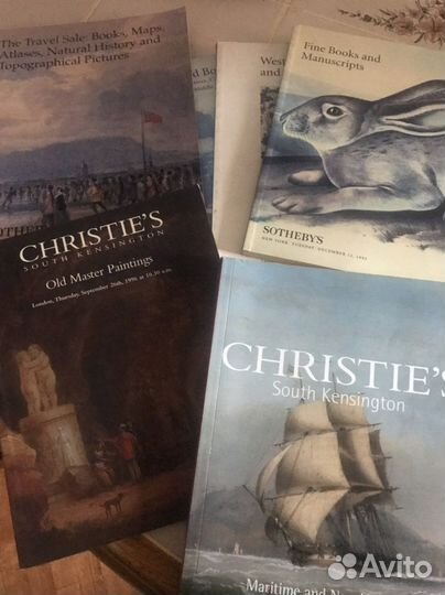 Кристи'с и Сотби'с каталоги аукционные