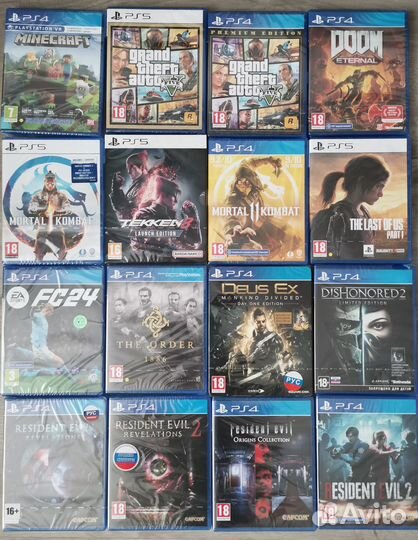 Игры для ps4 и ps5