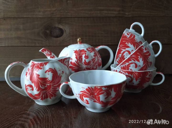 Часть чайного сервиза лфз 