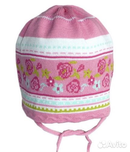 Шапка для девочки 46 48. Новая
