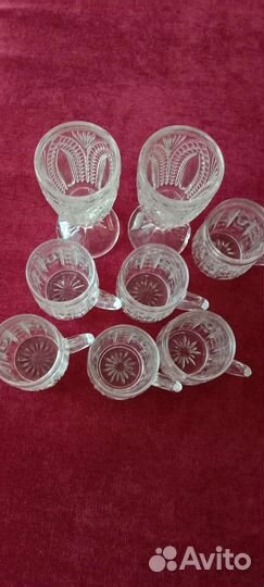 Бокалы СССР хрусталь
