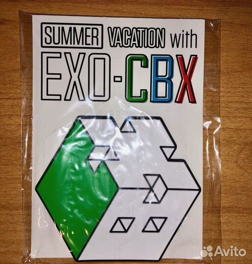 Exo k-pop Exo-CBX Chen Чен подставка + карта