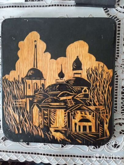 Картина на дереве