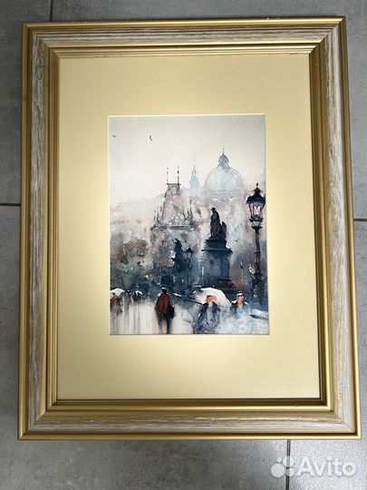 Картина акварель