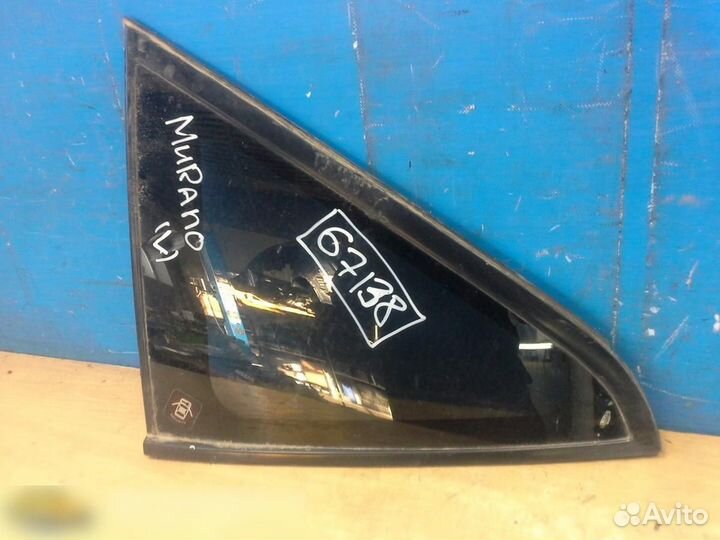 Стекло кузовное глухое левое Nissan Murano (Z50) 2