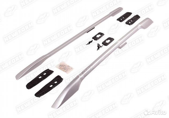 Рейлинги серебристые Land Cruiser Prado 150