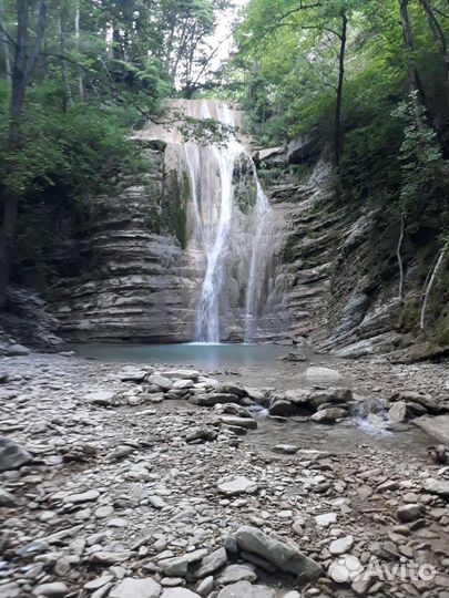 Экскурсии на пшадские водопады,дольмены