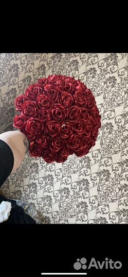 Цветы из атласной ленты