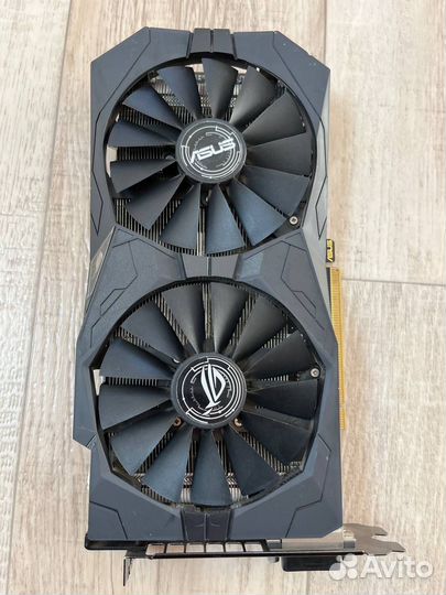 Видеокарта asus strix rx 570 4gb