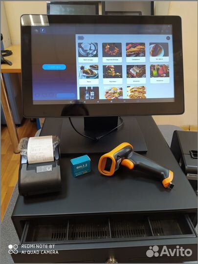 R-keeper Монитор/Терминал для учета в кафе,пекарне