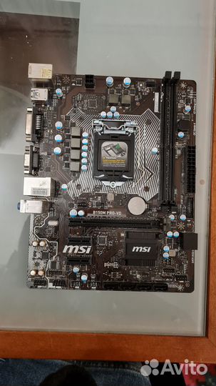 Материнская плата MSI B150M PRO-VD и Asus P8 H61