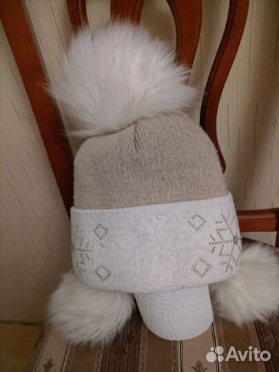 Шапка зимняя на девочку