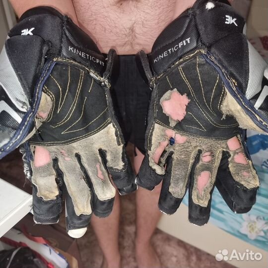 Хоккейные краги 14 размер