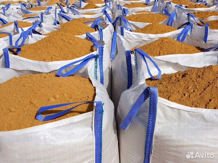 Песок карьерный доставка от 1м3