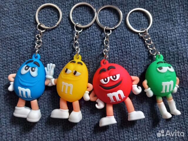Брелки m&m's