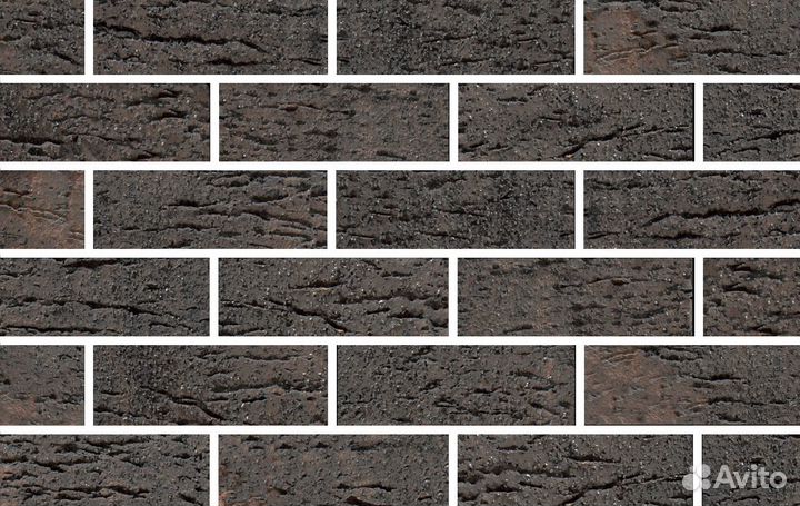 Лицевой кирпич Старая Бавария Блэк ГОСТ