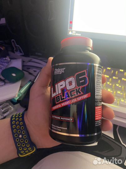 Жиросжигатель Nutrex Lipo 6 Black