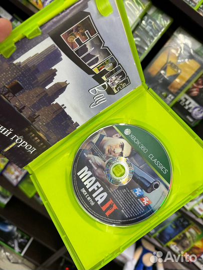 Mafia 2 xbox мафия 2 диска карта 360