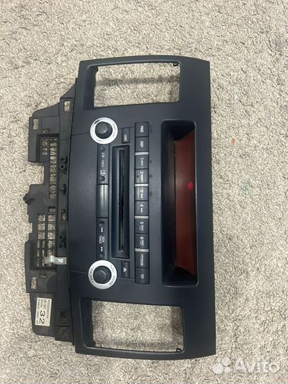 Магнитола с панелью для митсубиши Лансер X