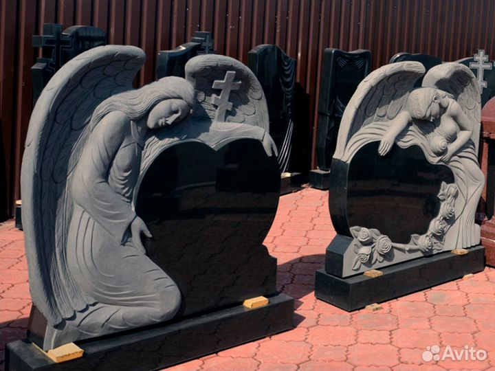 Изготовление памятников из гранита, установка