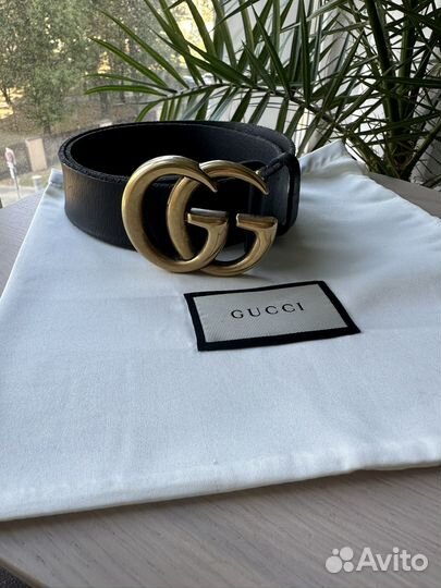 Gucci ремень Double G buckle belt