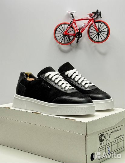 Кеды Мужские Натуральная кожа Baldinini