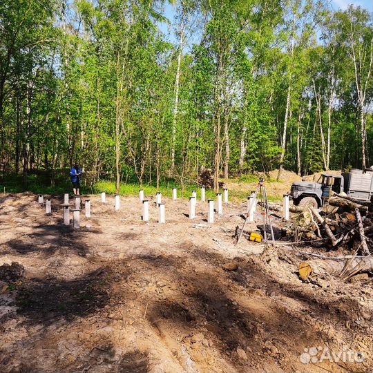 Сваи жб под фундамент