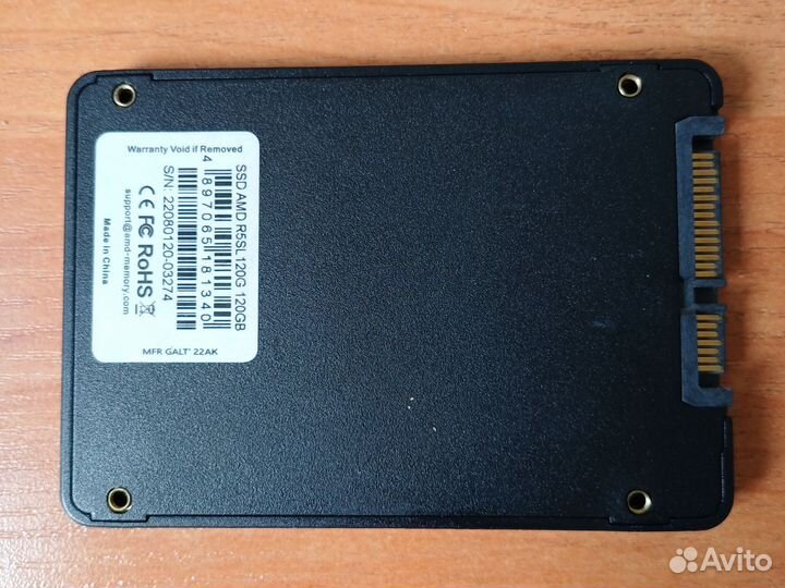 SSD AMD 120Gb