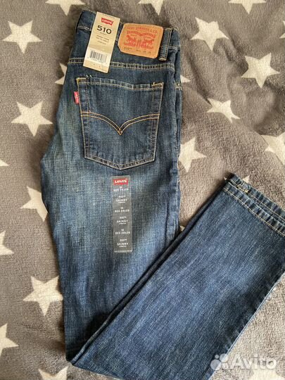 Джинсы levis 510 новые