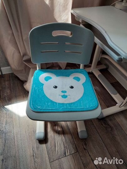 Растущая парта и стул mealux