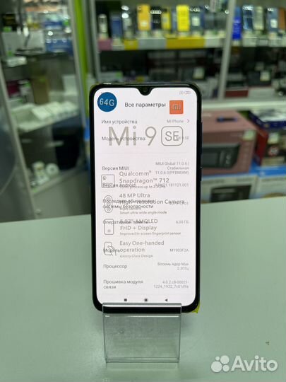 Xiaomi mi 9se 6/64