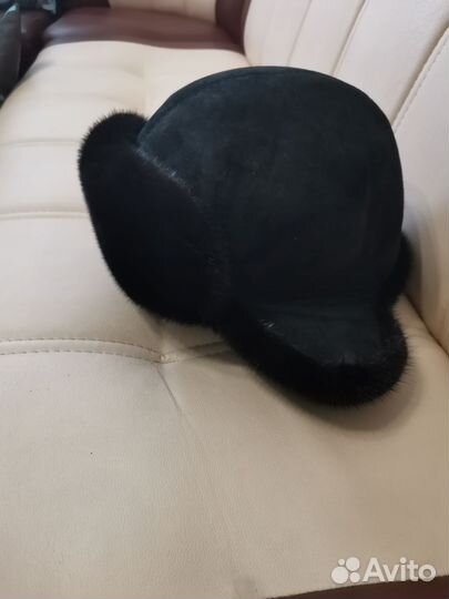 Меховая мужская кепка