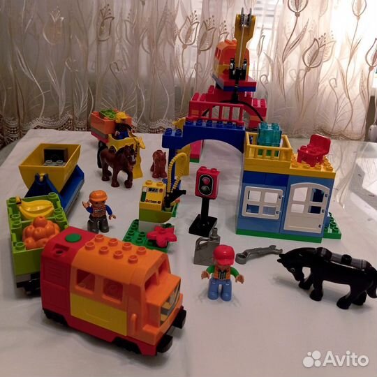 Конструктор lego duplo Town Большой поезд (10508)