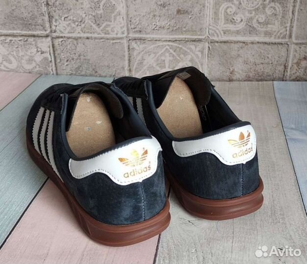 Кеды мужские замшевые adidas hamburg