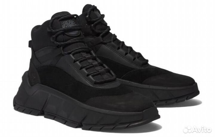 Timberland Turbo Low Hiking Sneaker 'Black Nubuck' (43)