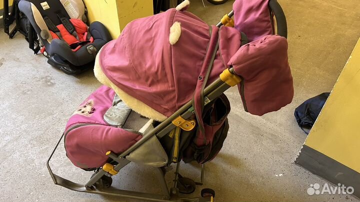 Коляска санки