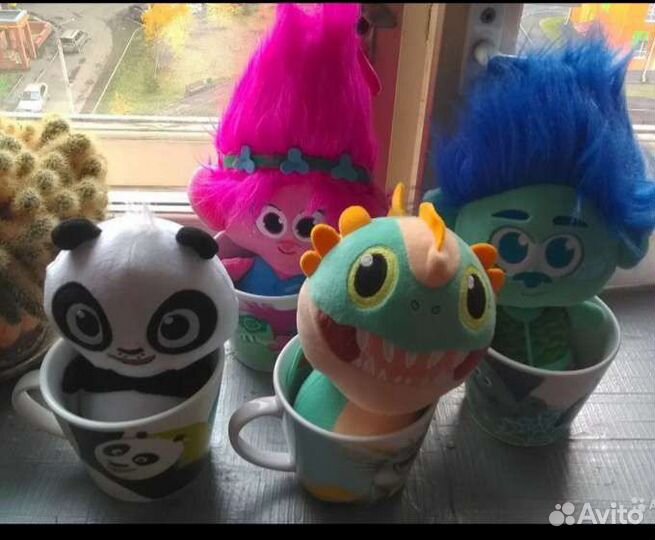 Кружки с игрушками