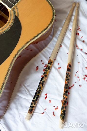 Барабанные палочки с эпоксидной смолой