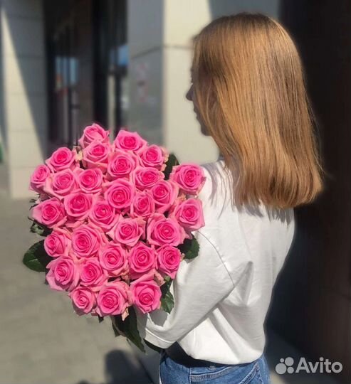 Цветы розы букет