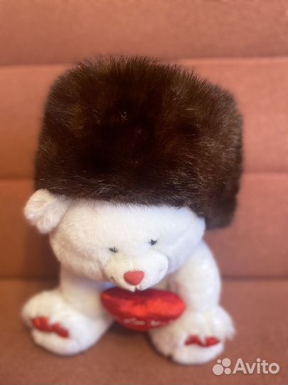 Норковая шапка мужская