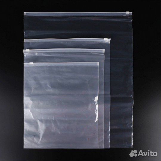 Пакет зиплок С бегунком 300Х400мм