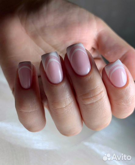 Комбинированный маникюр