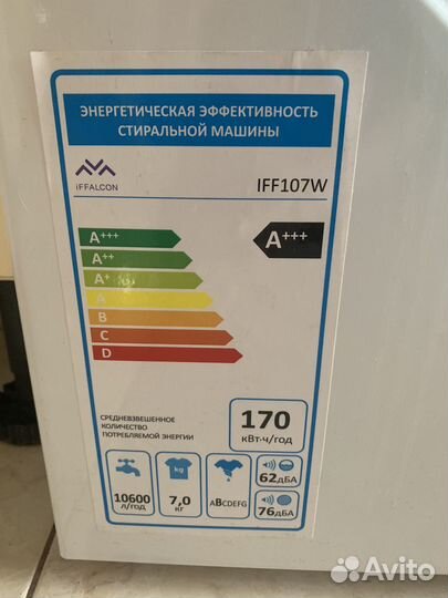 Стиральная машина iffalcon